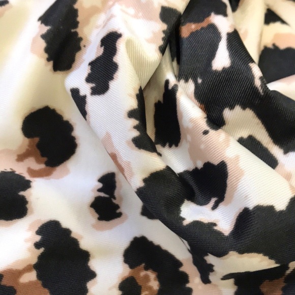 NWT Aerie Leopard Wrap One Piece Swimsuit - Picture 14 of 16